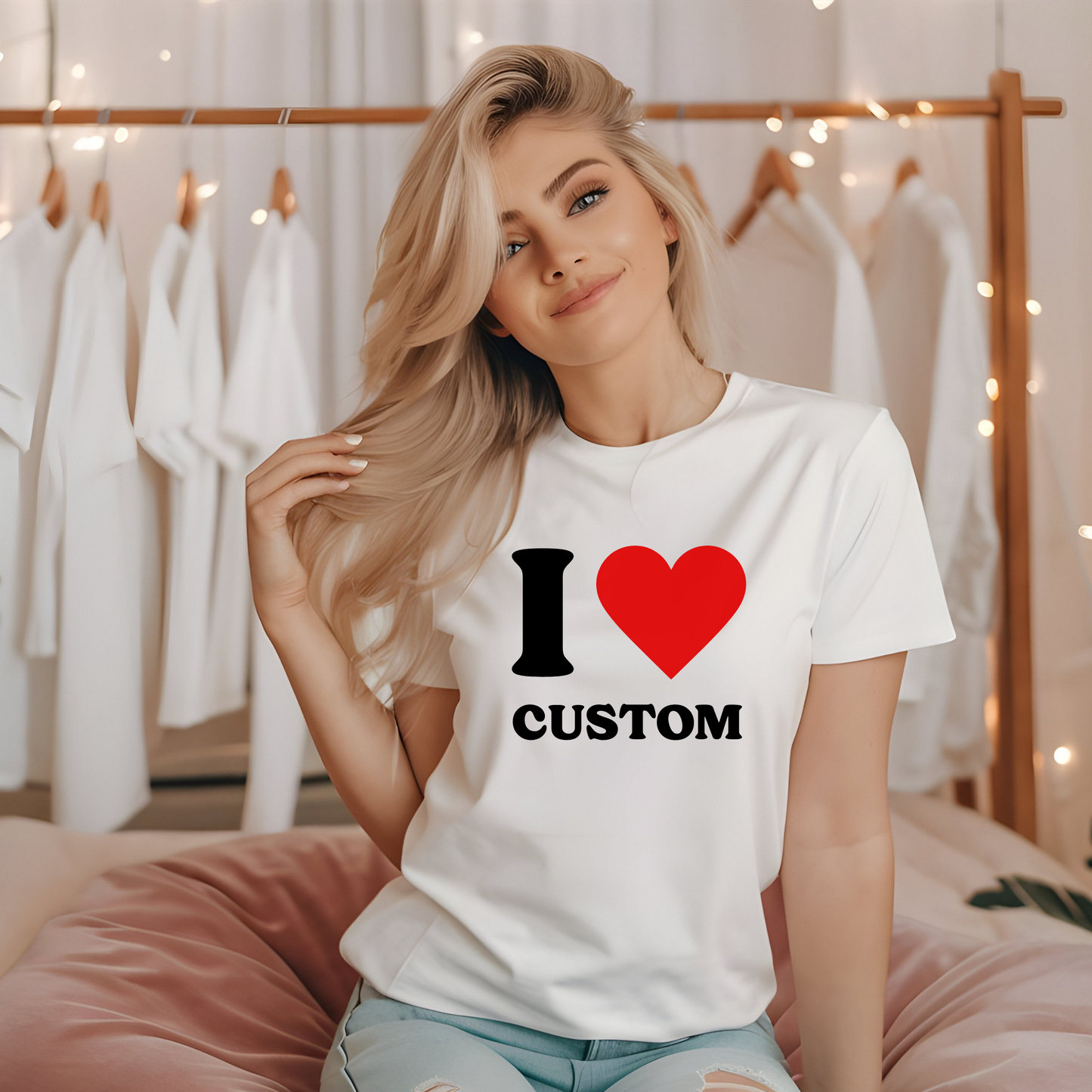I Love Custom T-Shirt