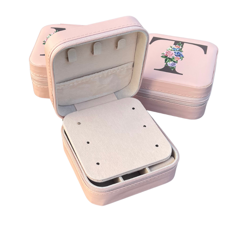 Personalized Travel Jewelry Box