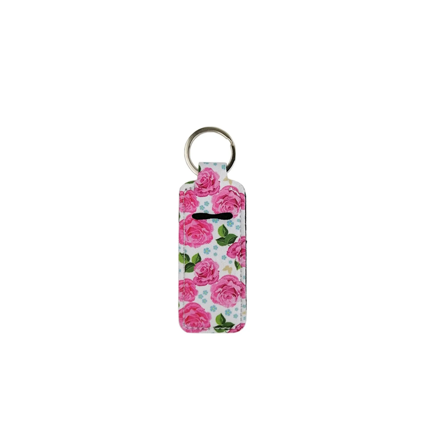 Lip Balm Buddy: Convenient Lip Balm Holder Keychain for On-The-Go Hydration!