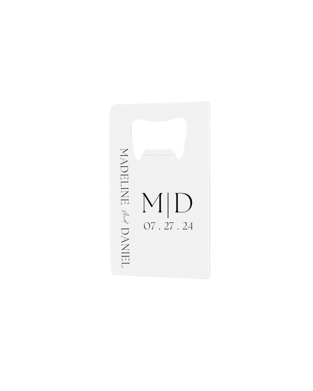 Personalized Wedding Bottle Openers - Custom Printed Favors