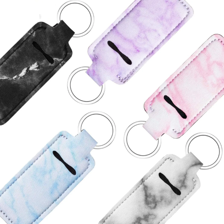 Lip Balm Holder Keychain