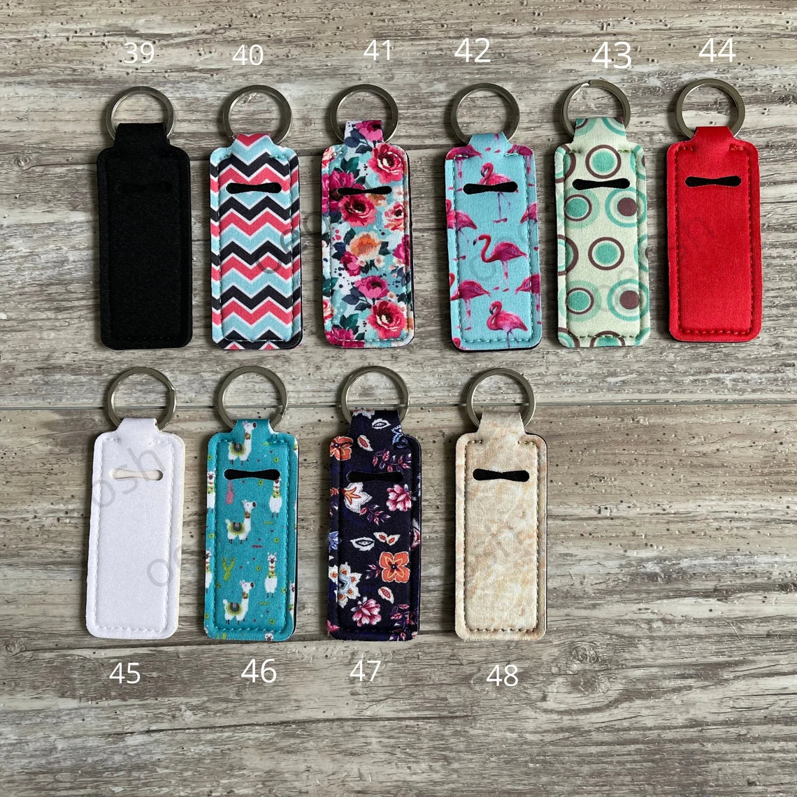 Bulk Chapstick Holder Keychains - Keep Your Lips Moisturized Anywhere, Anytime!