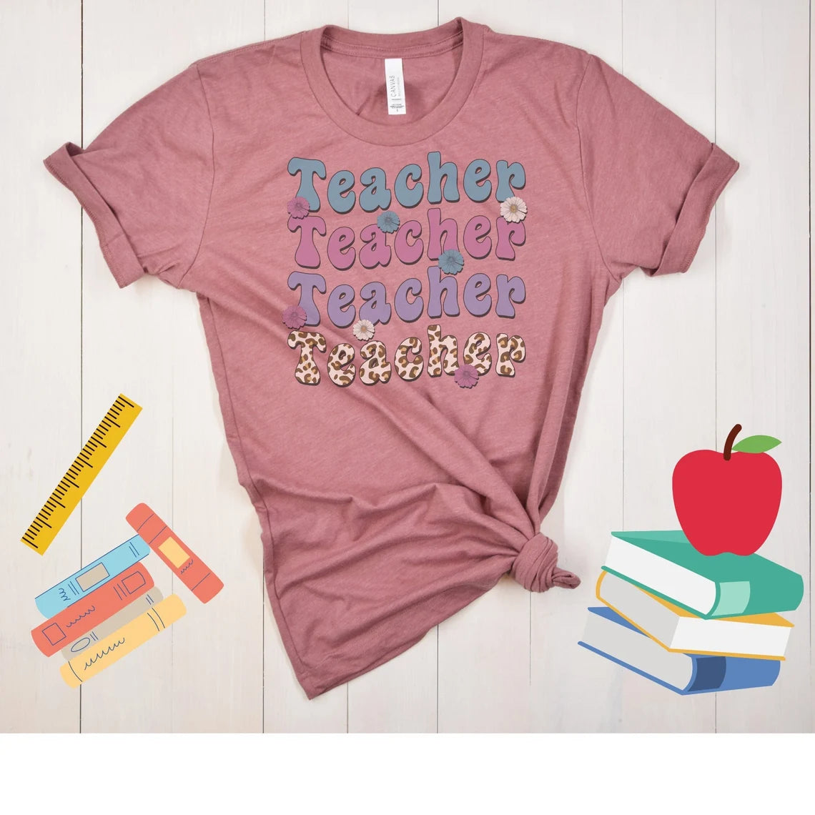 Retro Teacher T shirt, Back to school T shirt, Daycare Teacher, Teacher Teacher Teacher shirt, Teacher Gift, Elementary Teacher