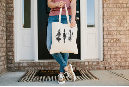 Tote Bag Aesthetic, Tree Fern Tote Bag, Tree Fern Tote Bag, Cute tote bag