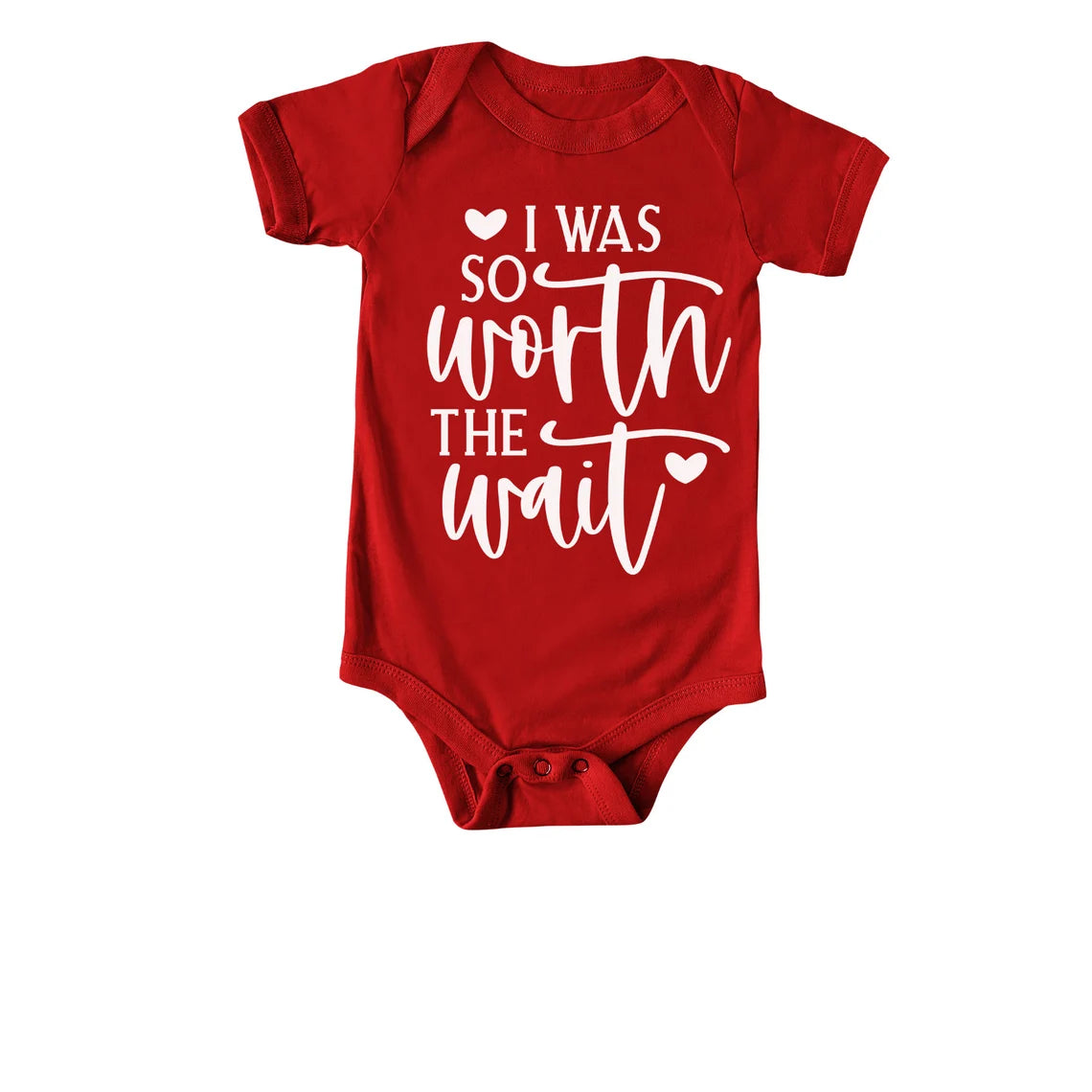 Worth the wait gender neutral Baby Bodysuit, Worth the wait baby gift, Baby announcement Bodysuit