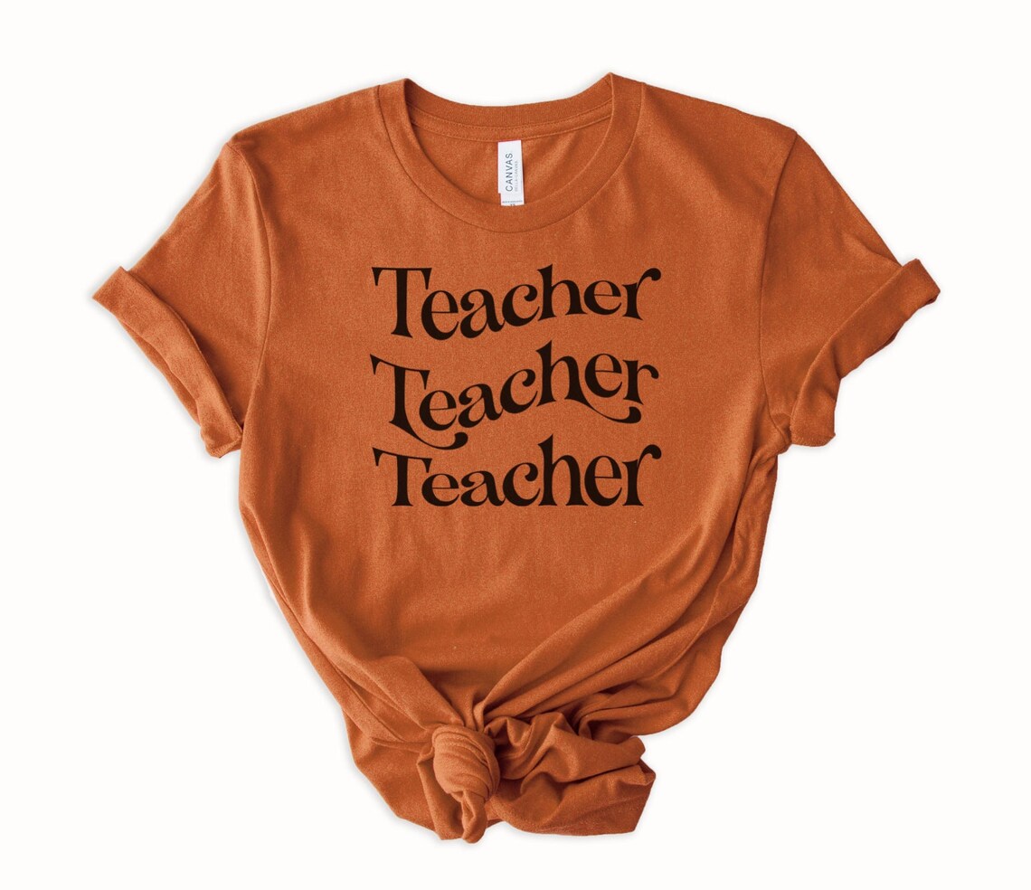 Teacher Teacher Teacher T shirt, Back to school T shirt, Teacher shirts, Cute shirt for Teachers, Teacher Gift, Elementary Teacher