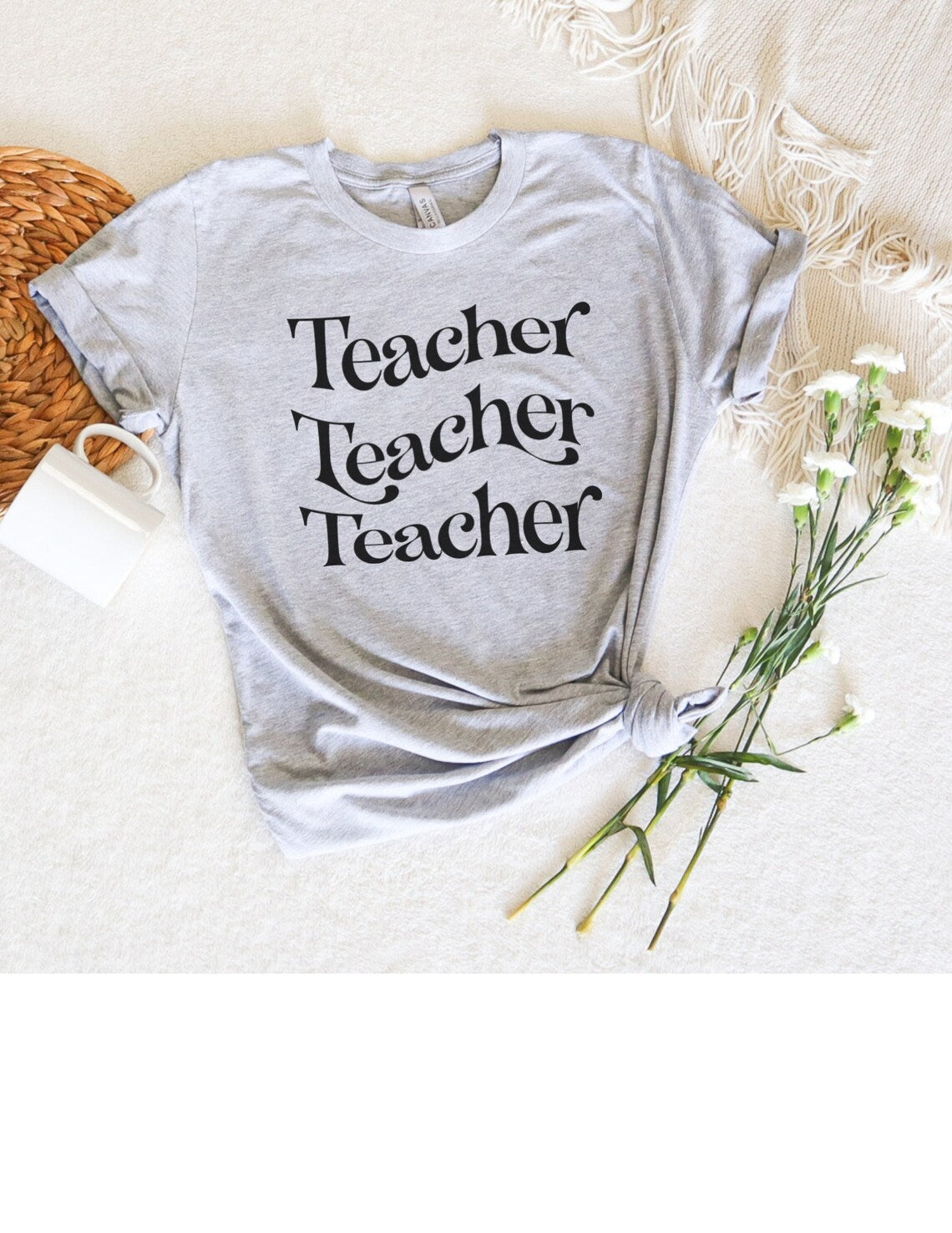 Teacher Teacher Teacher T shirt, Back to school T shirt, Teacher shirts, Cute shirt for Teachers, Teacher Gift, Elementary Teacher