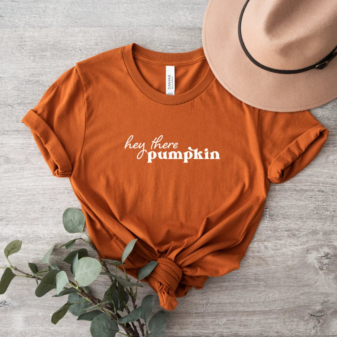 Hey There Pumpkin T-shirt, Autumn Shirt, Pumpkin shirt, Thanksgiving shirt, Cute fall shirt,Fall Graphic Tee