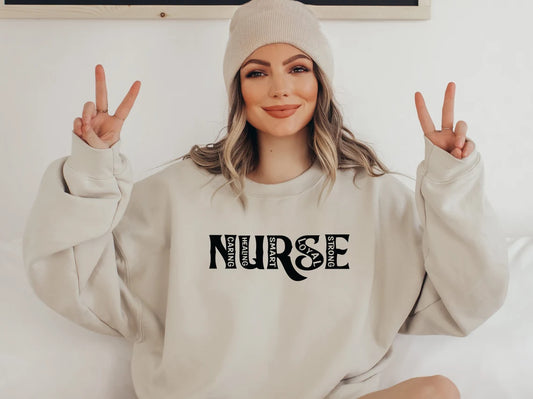 Nurse Sweatshirt, Nurse gift, Nurse shirt, Nurse Shirts, Nursing student, School Nurse,ER Nurse shirt