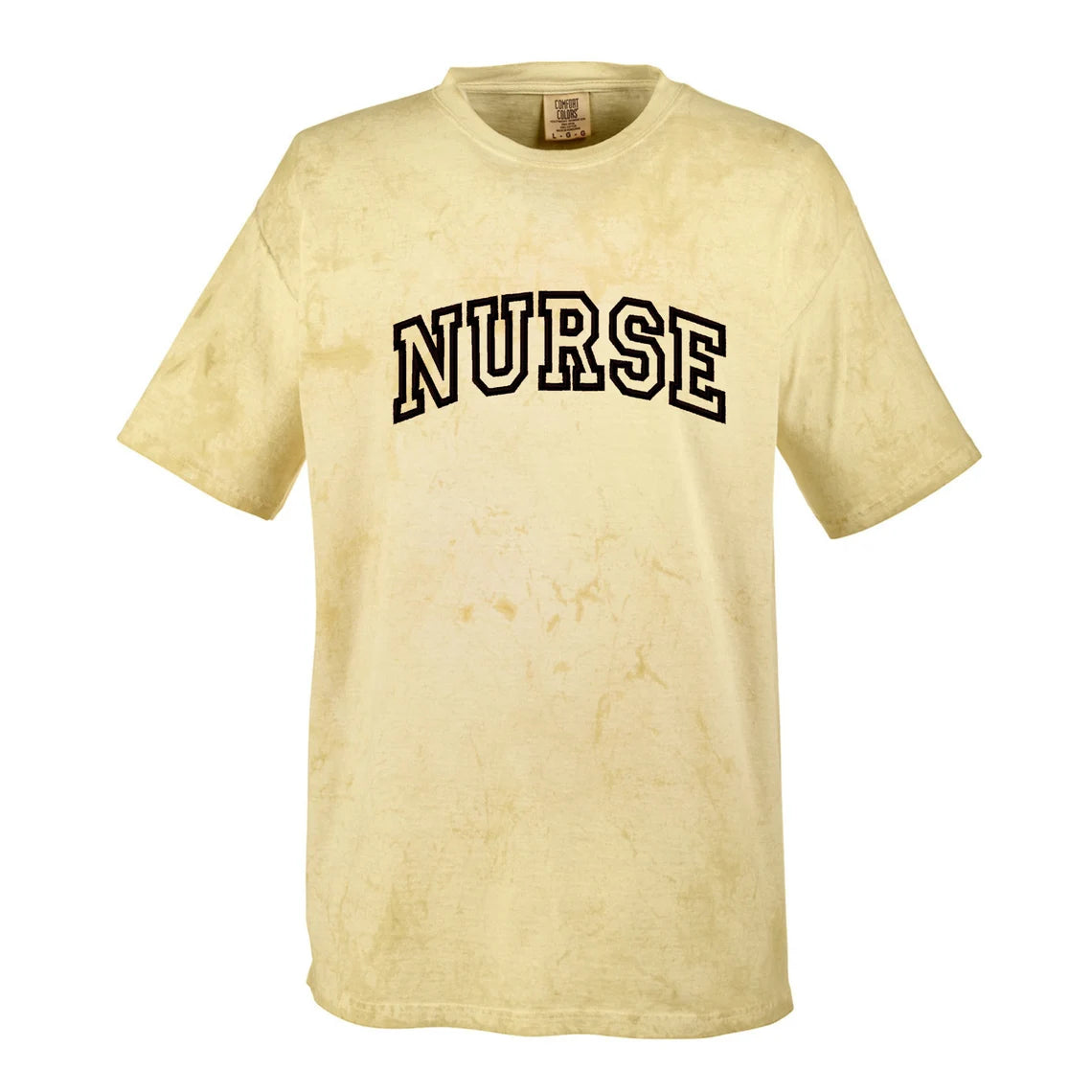 NURSE Embroidered Comfort Colors T-Shirt, Nursing Student, Nurse Gift, New Nurse Shirt, Cute Nurse Shirt