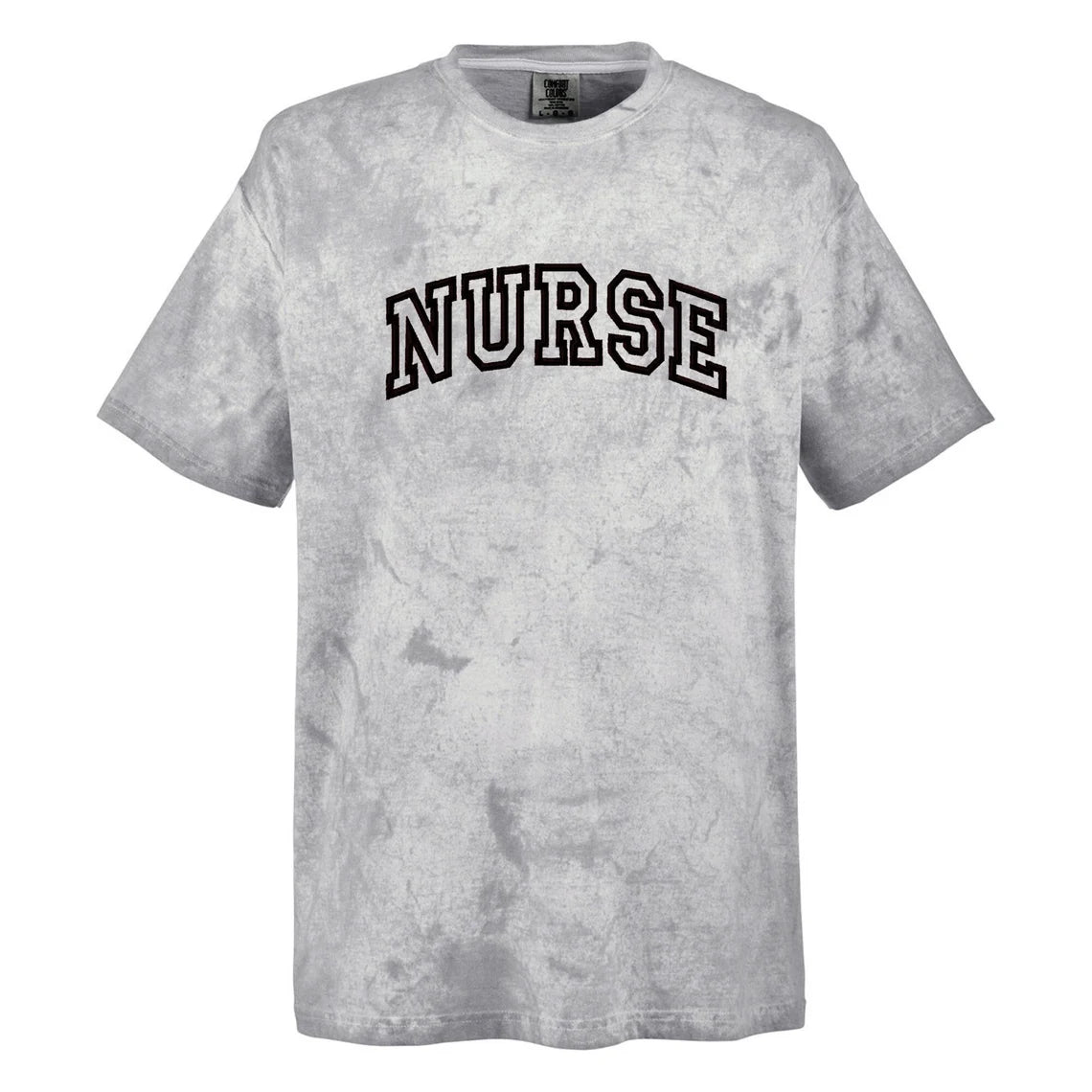 NURSE Embroidered Comfort Colors T-Shirt, Nursing Student, Nurse Gift, New Nurse Shirt, Cute Nurse Shirt