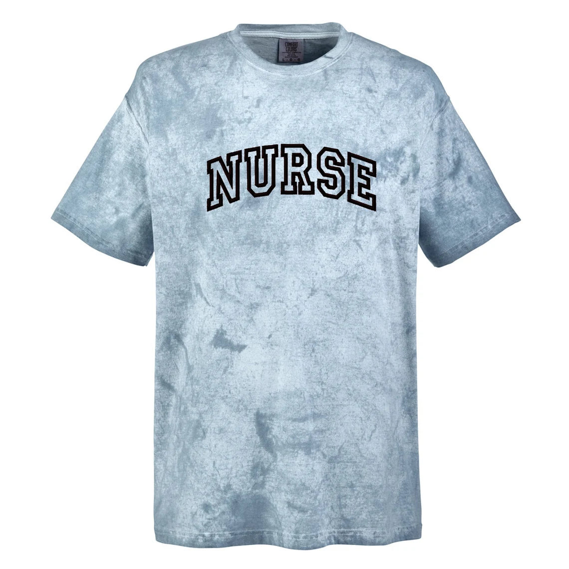 NURSE Embroidered Comfort Colors T-Shirt, Nursing Student, Nurse Gift, New Nurse Shirt, Cute Nurse Shirt