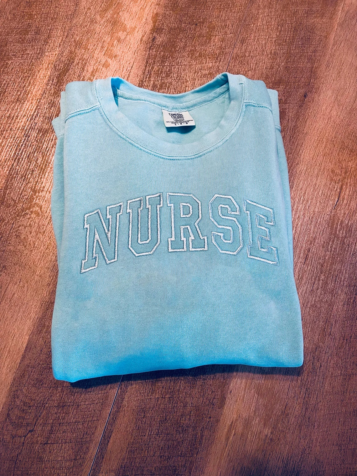 Embroidered Nurse Sweatshirt, Nurse Sweatshirt, RN sweatshirt for women, RN student Sweatshirt, Pull over Sweatshirt, Nurse gift