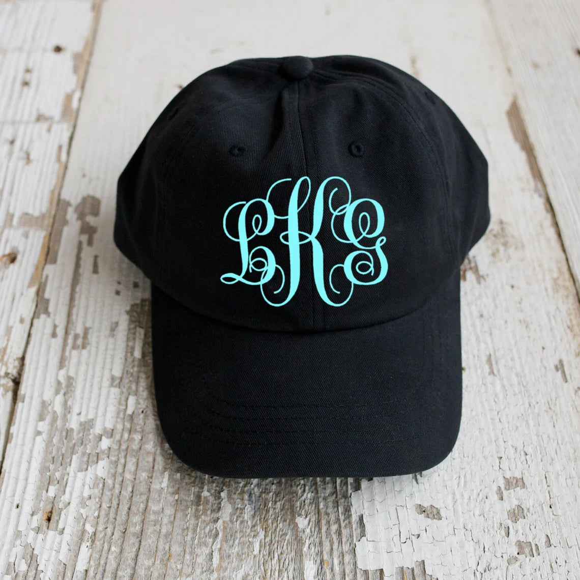 Custom Embroidered Monogram Baseball Hat, Personalized Name Baseball Hat, Monogrammed Gifts, Bridesmaid Gift Idea, Bachelorette Party