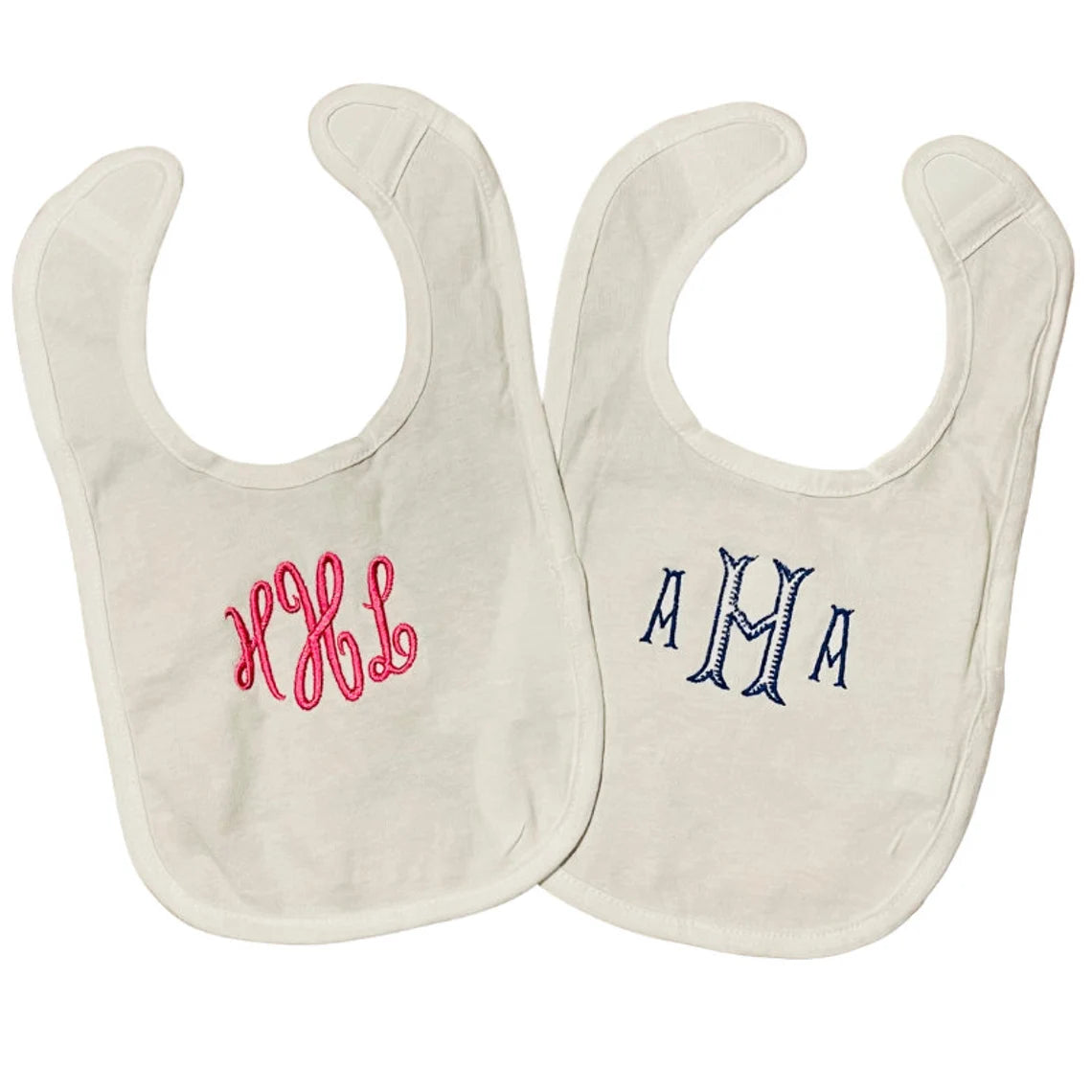 Custom Monogrammed Baby Bib, Personalized New Baby Gift, New Mom Gift, Baby Shower Gift,