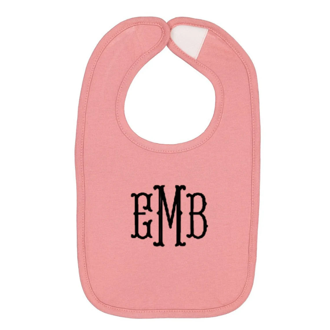 Custom Monogrammed Baby Bib, Personalized New Baby Gift, New Mom Gift, Baby Shower Gift,