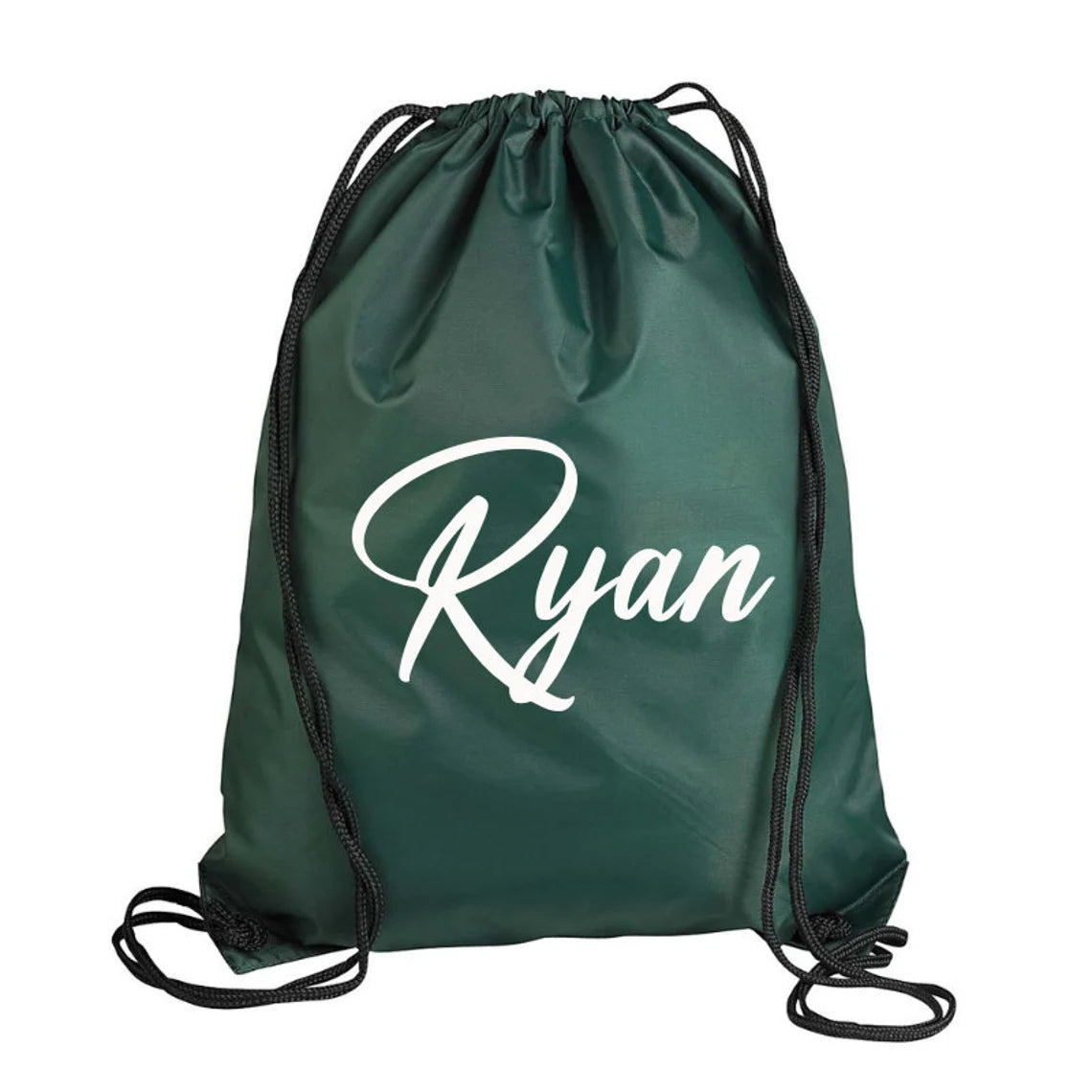 Custom Drawstring Bags, Personalized Name Drawstring Backpack, Back To School, Baseball Bag, Workout Bag, Cinch Bag, Personalized gift