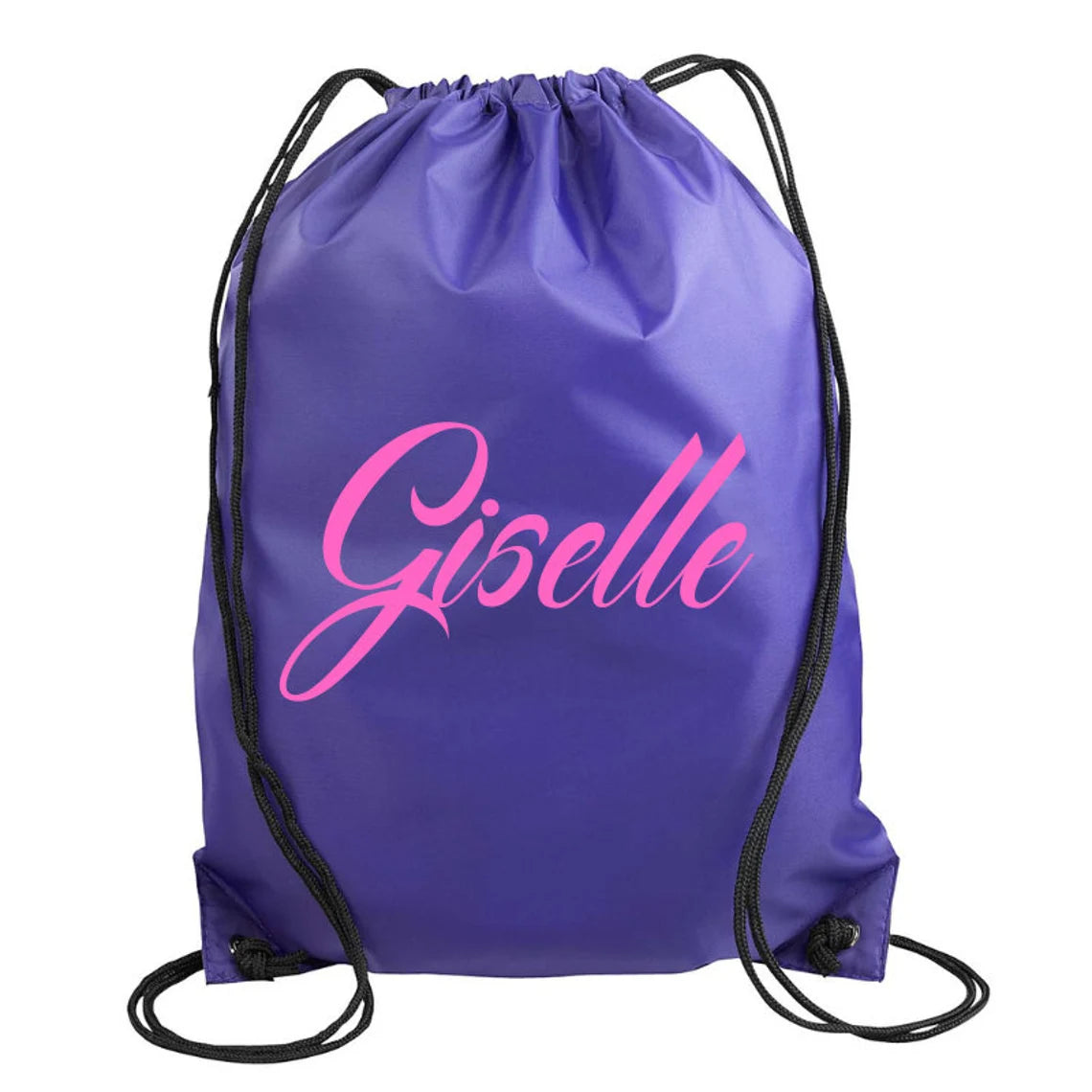 Custom Drawstring Bags, Personalized Name Drawstring Backpack, Back To School, Baseball Bag, Workout Bag, Cinch Bag, Personalized gift