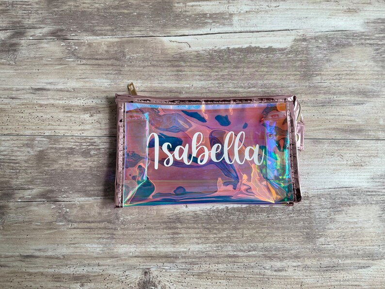 Personalized Makeup Bag