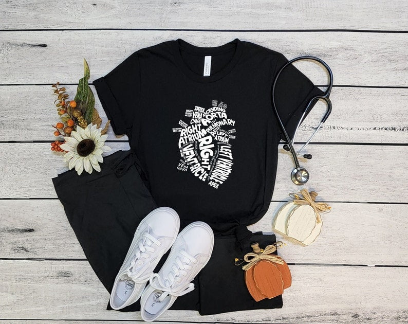 Anatomical Heart nurse Shirt