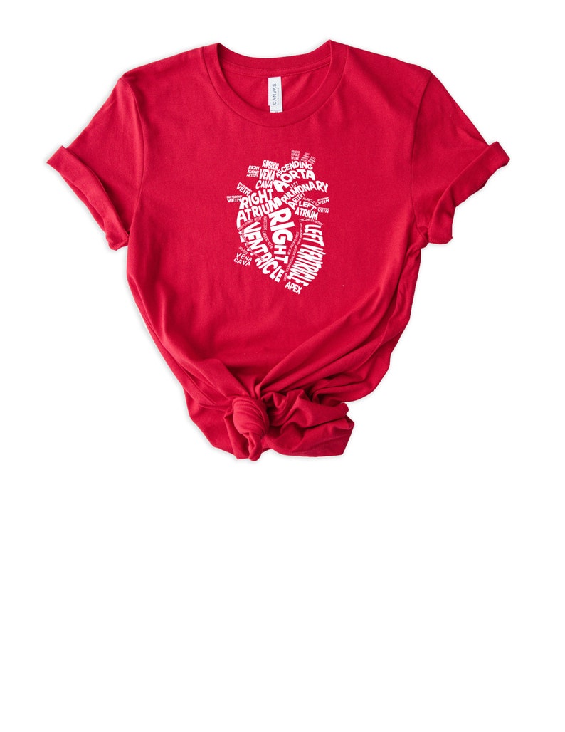 Anatomical Heart nurse Shirt