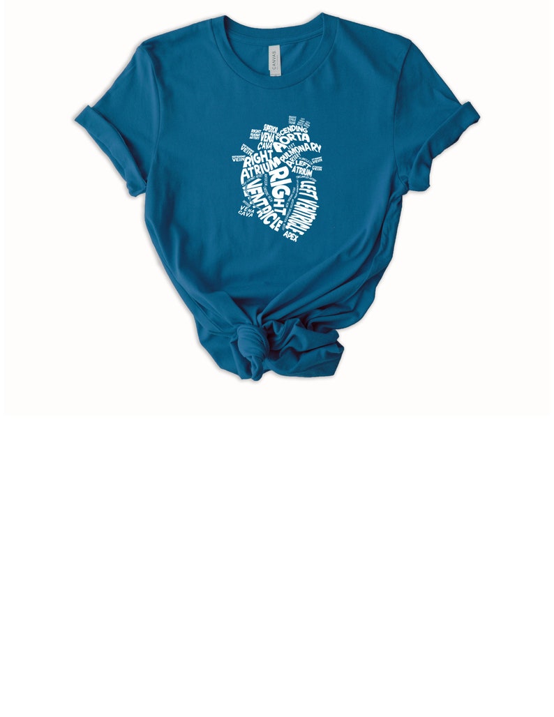 Anatomical Heart nurse Shirt