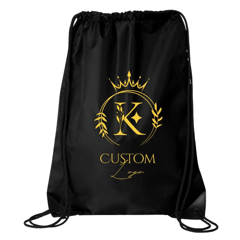 Custom Logo Drawstring Bag