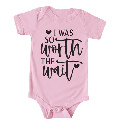 Worth the wait Baby Bodysuit
