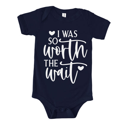 Worth the wait Baby Bodysuit