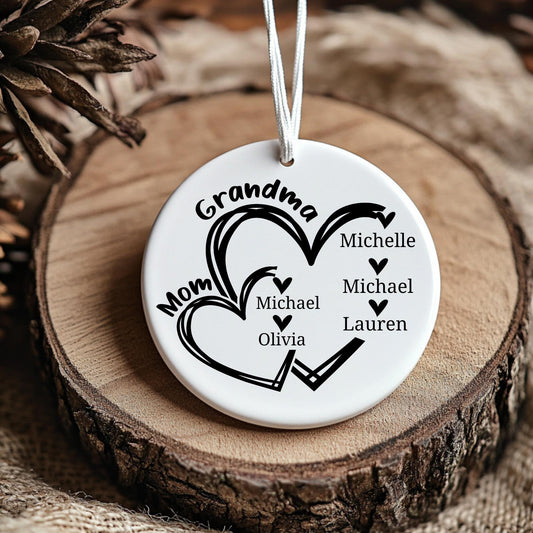 Personalized Mom Ornament