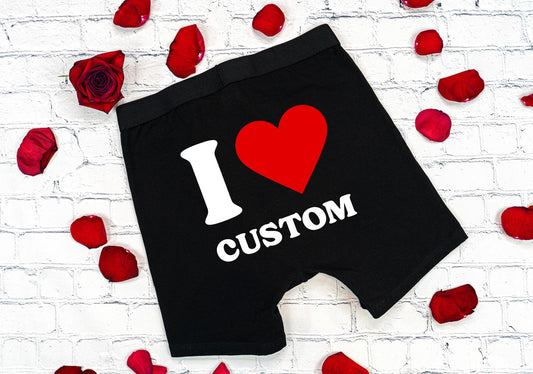 I love Custom Underwear